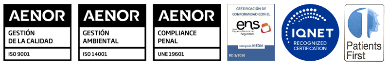 Quality seals Hospitales San Roque