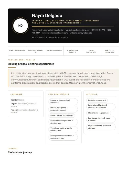 CV — English
