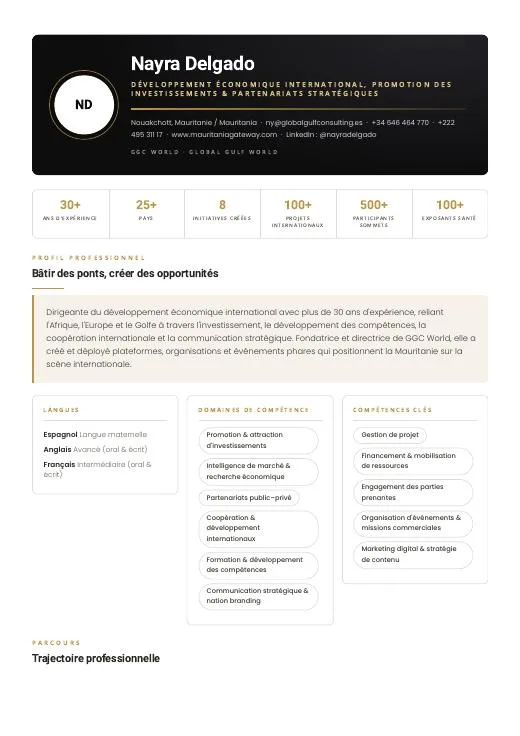 CV — Français