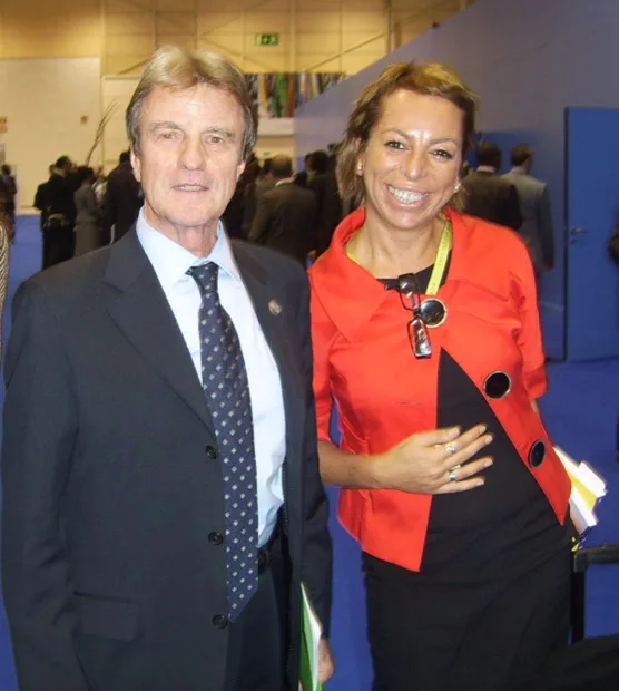 With Bernard Kouchner — Foreign Minister of France