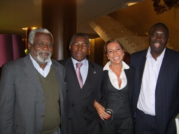 With São Tomé & Príncipe Delegation