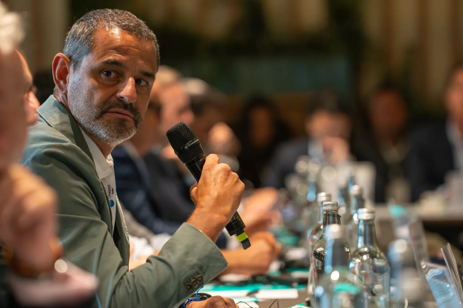 A participant speaking during the 2026 roundtable