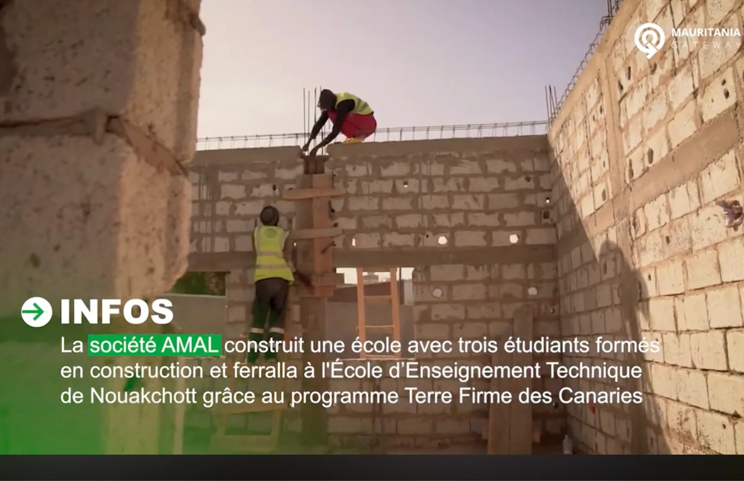 Field report: AMAL builds a school with technically trained graduates
