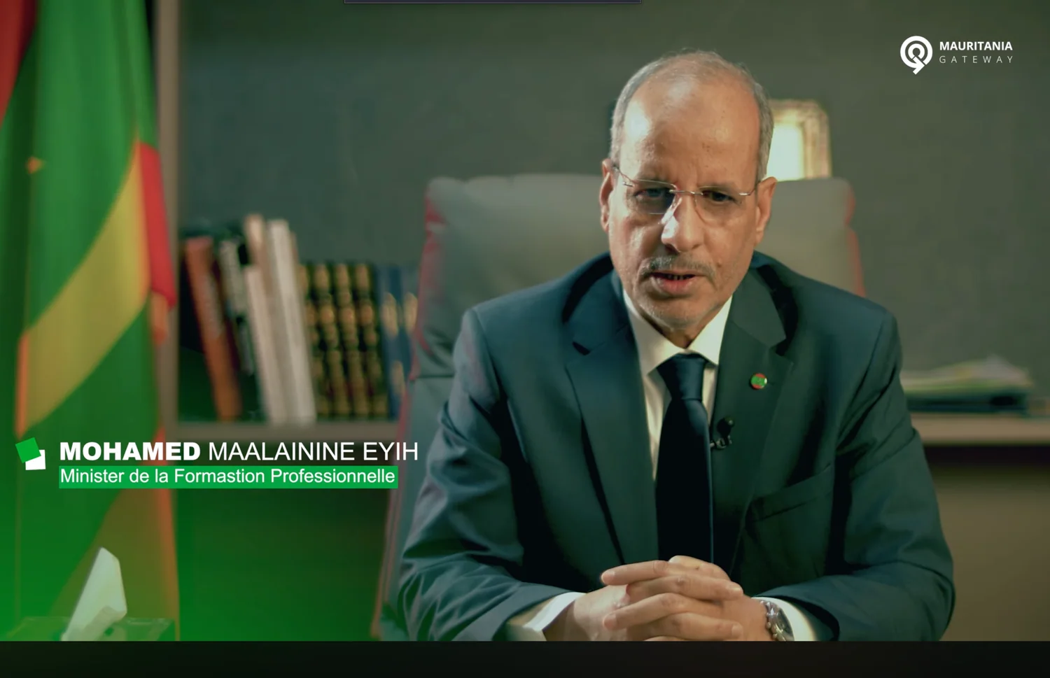 Interview with Mohamed Maalainine Eyih, Minister of Vocational Training