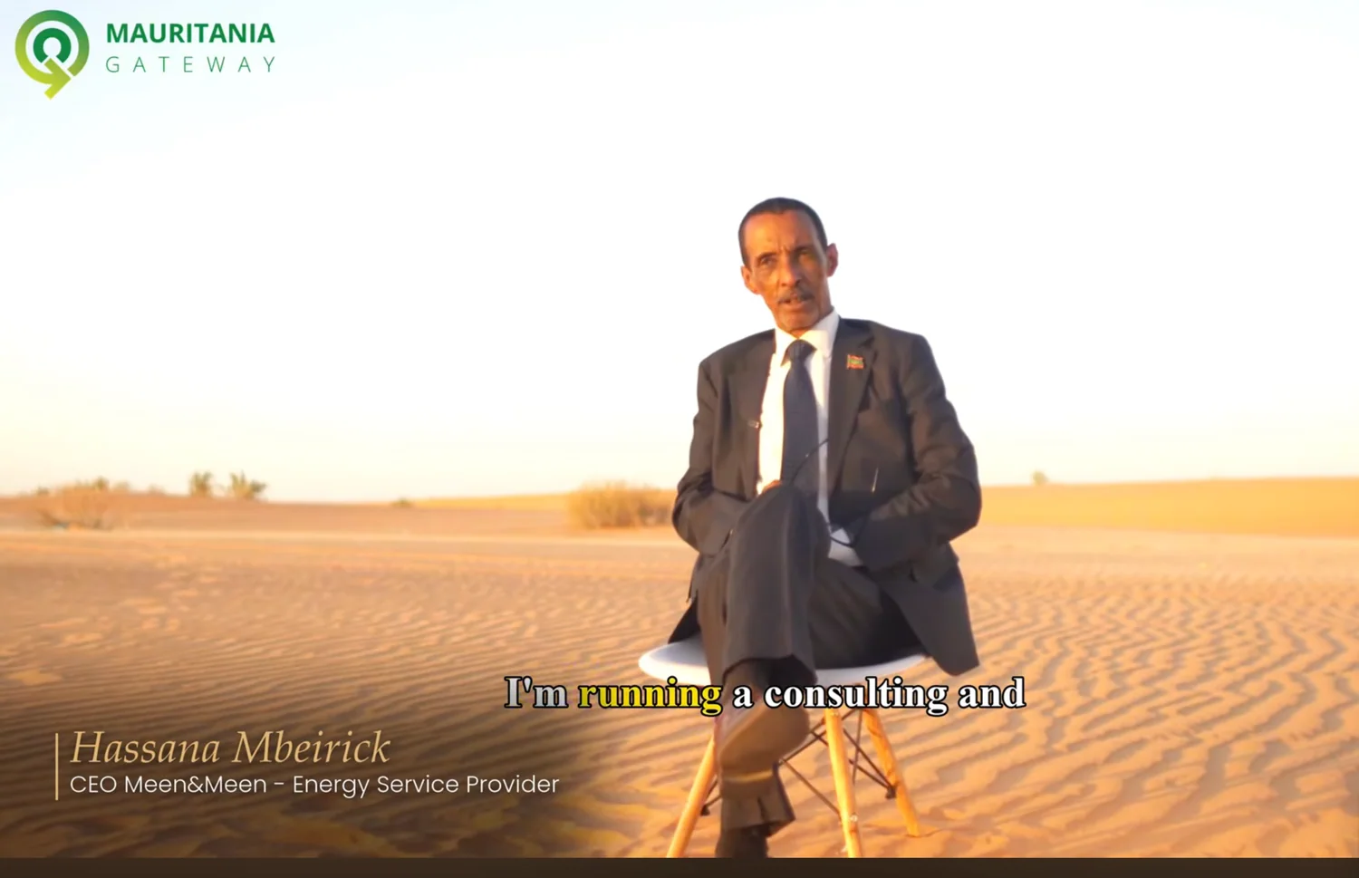 Interview with Hassana Mbeirick, CEO of energy provider Meen&Meen