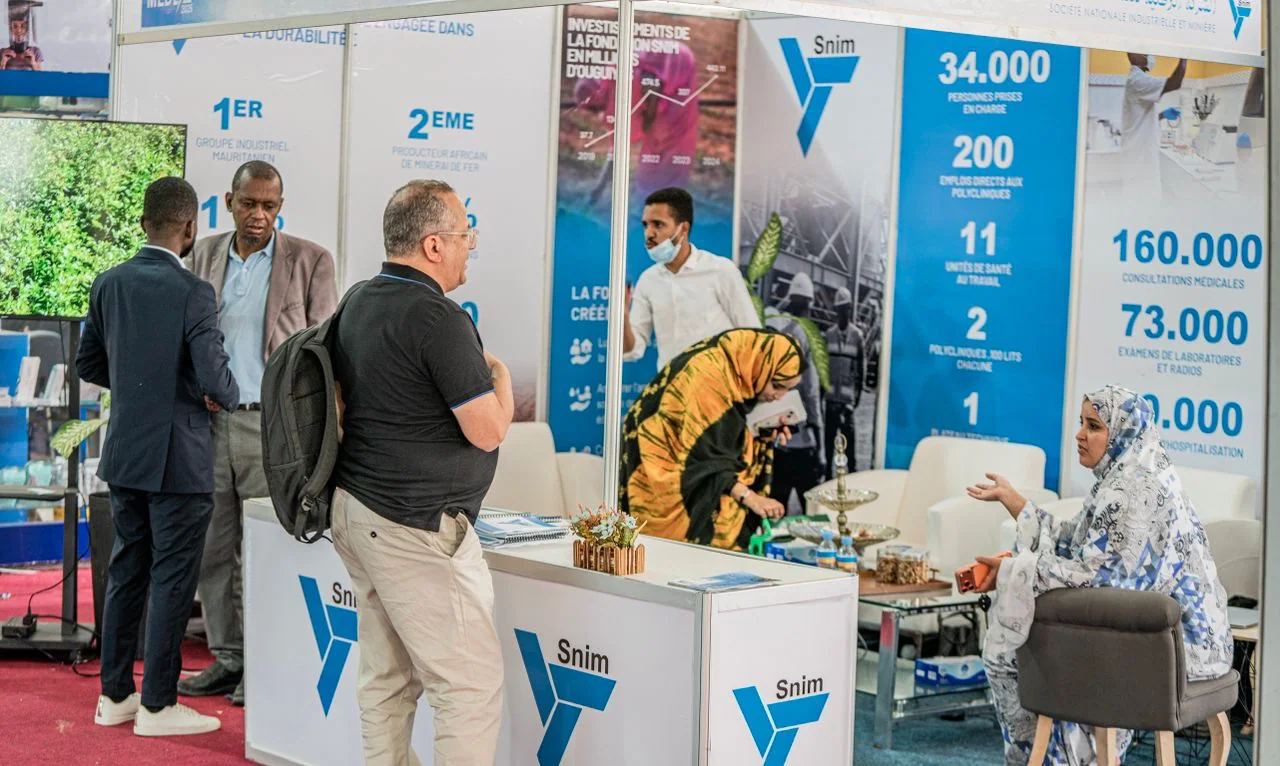 SNIM presents its occupational health network to visitors