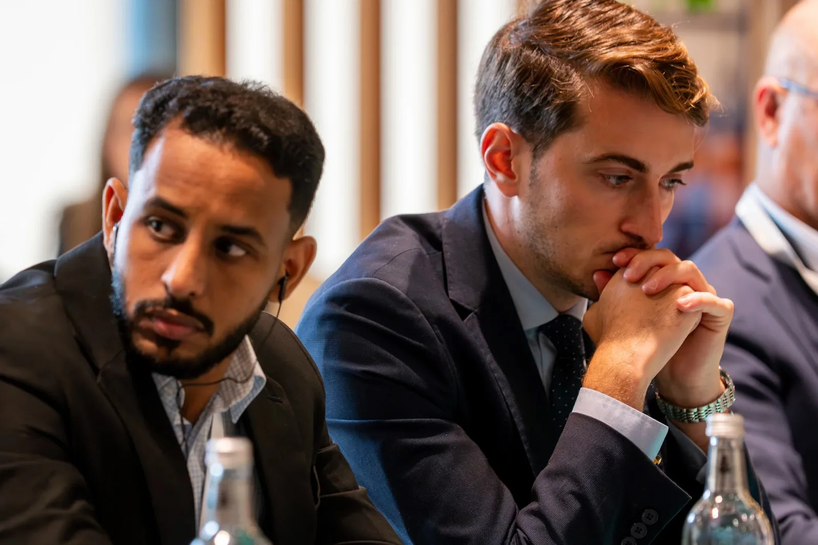 A new generation of business delegates listens in