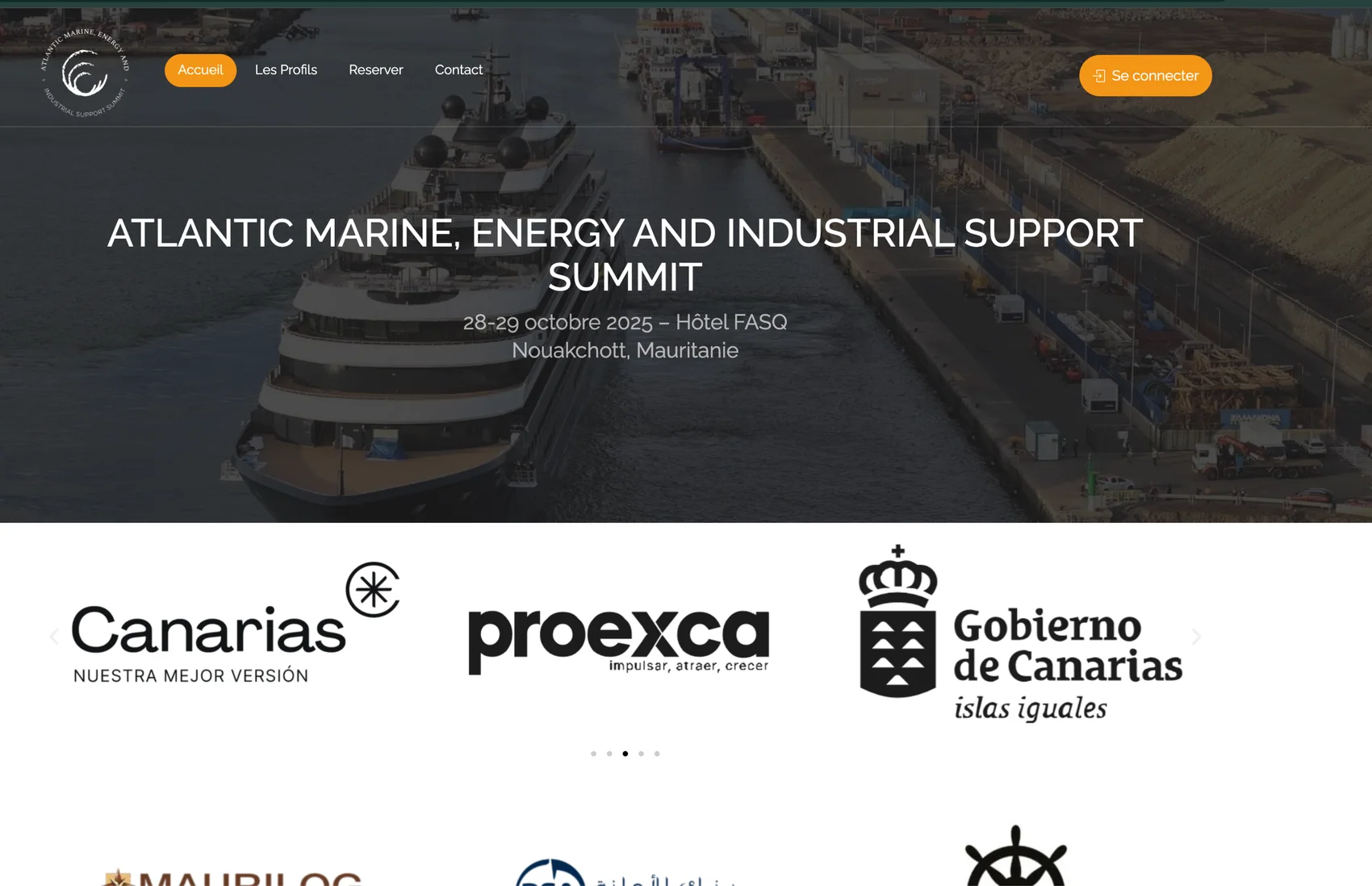 AMEISS B2B matchmaking portal, French interface