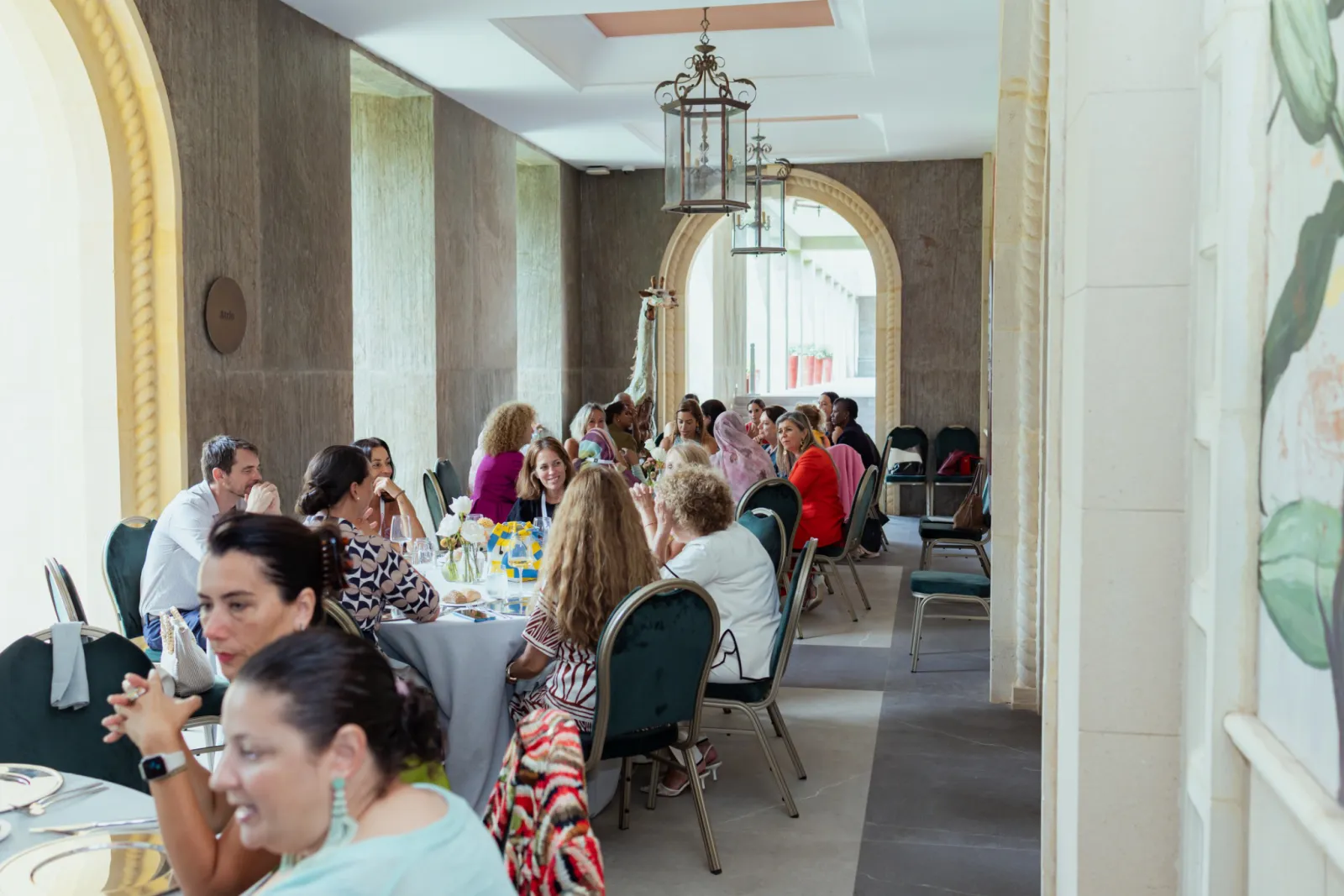 Business rounds, introductions and exchanges / Photographs: Mauritania Gateway.