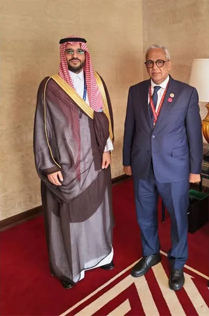 Saudi and Mauritanian finance officials, Doha • 28 September 2026. Photo: AMI.