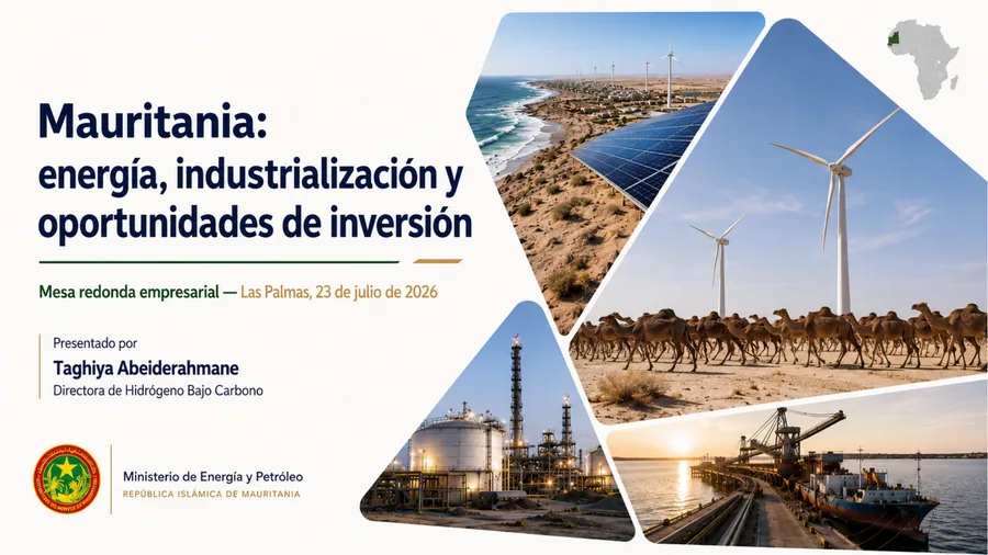 Cover of the presentation Mauritania: energy, industrialisation and investment opportunities
