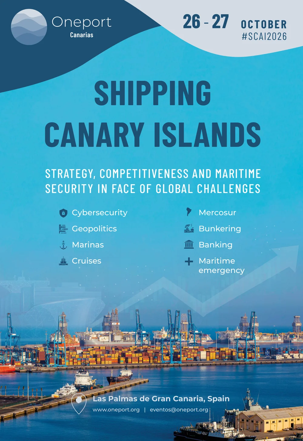 Shipping Canary Islands 2026 — 26 and 27 October, Las Palmas de Gran Canaria