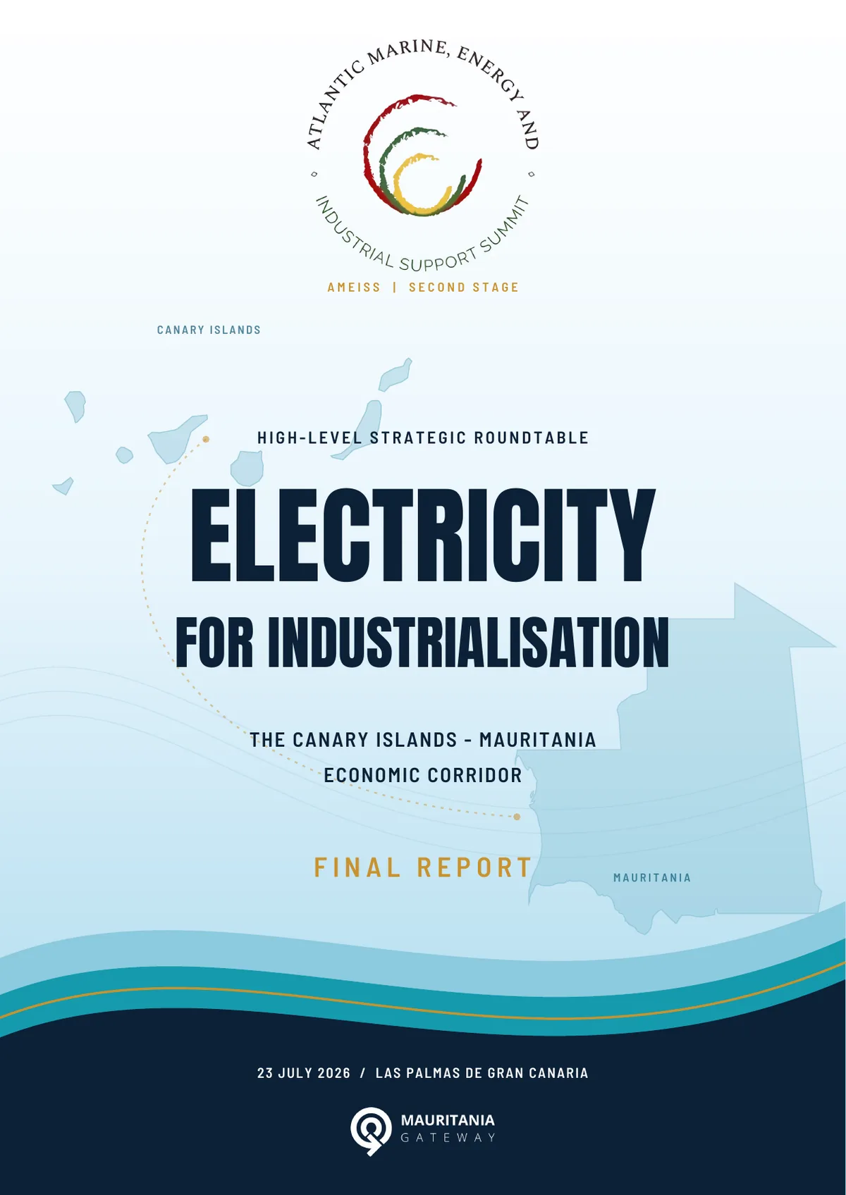 Cover of the Final Synthesis Report — Electricity for Industrialisation